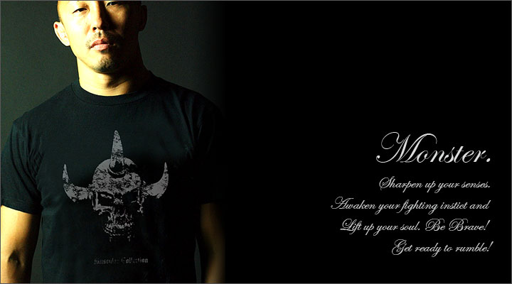 2010 MONSTER/CCP MUSCULAR-T SUMMER COLLECTION. 悪魔将軍グレープリントT