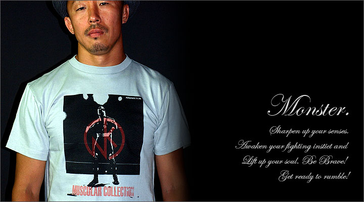 2010 MONSTER/CCP MUSCULAR-T SUMMER COLLECTION. KNマーク(フロントプリント)