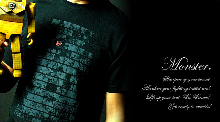 2010 MONSTER/CCP MUSCULAR-T SUMMER COLLECTION. キン肉マン サークルT グリーン