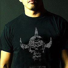 2010 MONSTER/CCP MUSCULAR-T SUMMER COLLECTION. 悪魔将軍グレープリントT(フロントプリント)